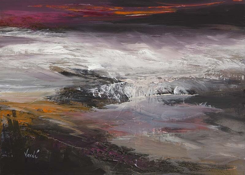 Image of Crimson Night by Arie Vardi