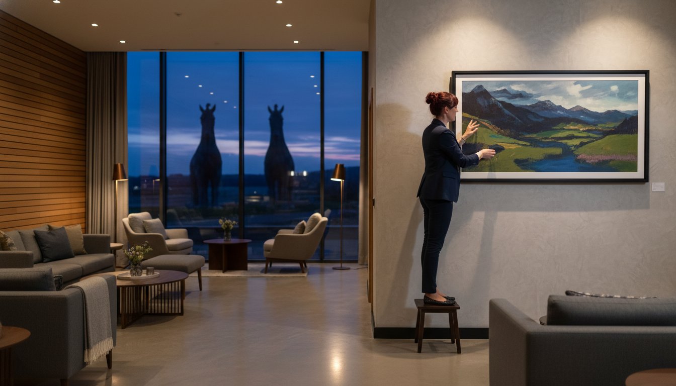 Art for Hospitality Venues: A Guide to Curating Memorable Guest Spaces