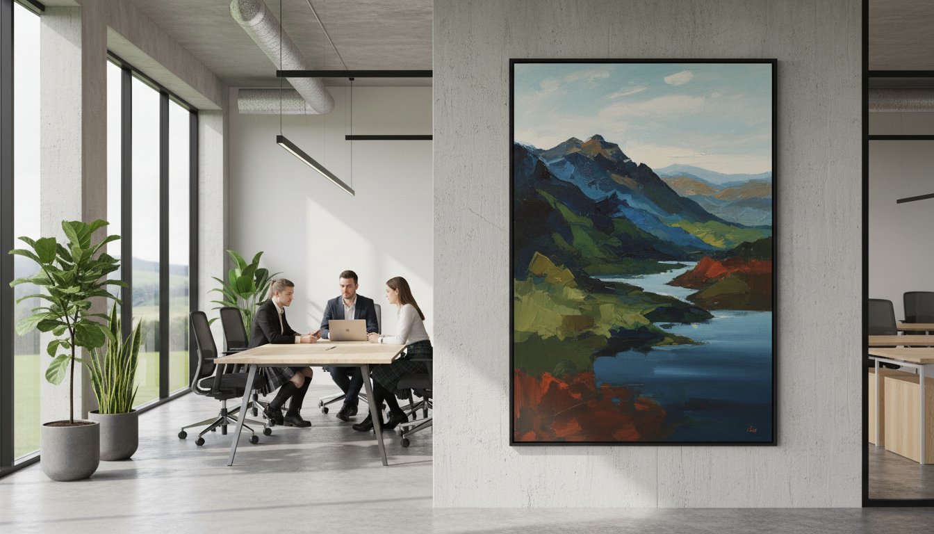 Art to Improve Employee Wellbeing: A Guide to Productive Workspaces