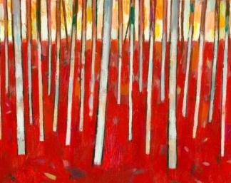 Image of Birch Trees II by Emily Little