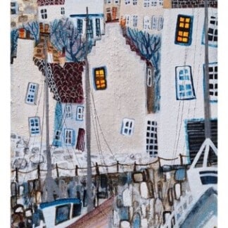 Image of Crail Harbour Creels by Nikki Monaghan