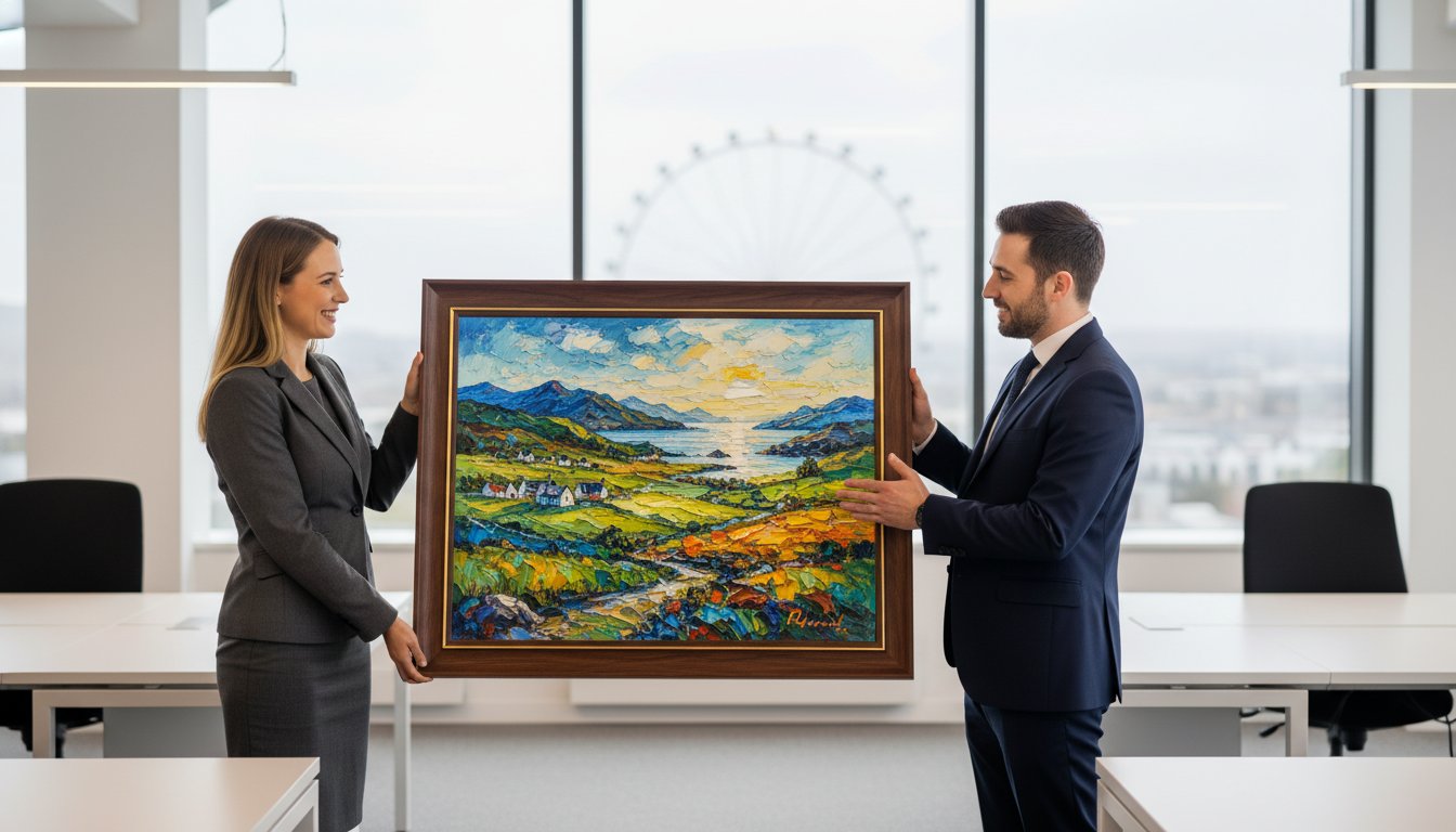 Corporate Art Gifting: How to Gift Art Thoughtfully to Clients and Teams