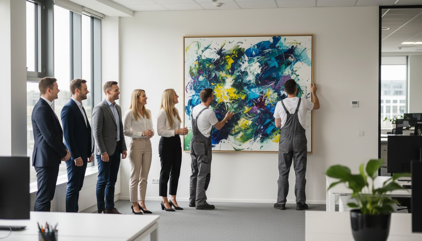 Corporate Art Rental vs Buying: A Complete Guide for Your Business