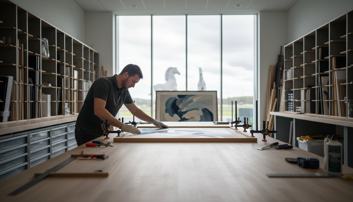 Custom Frames for Artists' Exhibitions: The Professional Guide for 2026