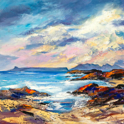 Eigg & Rhum, Evening Light