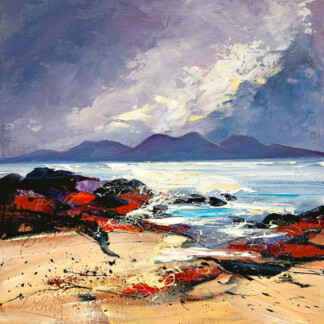 Passing Clouds Over Jura