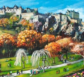 Edinburgh Castle in Summer