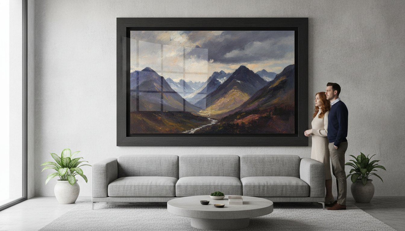 Enhance Your Home with Large Framed Wall Art