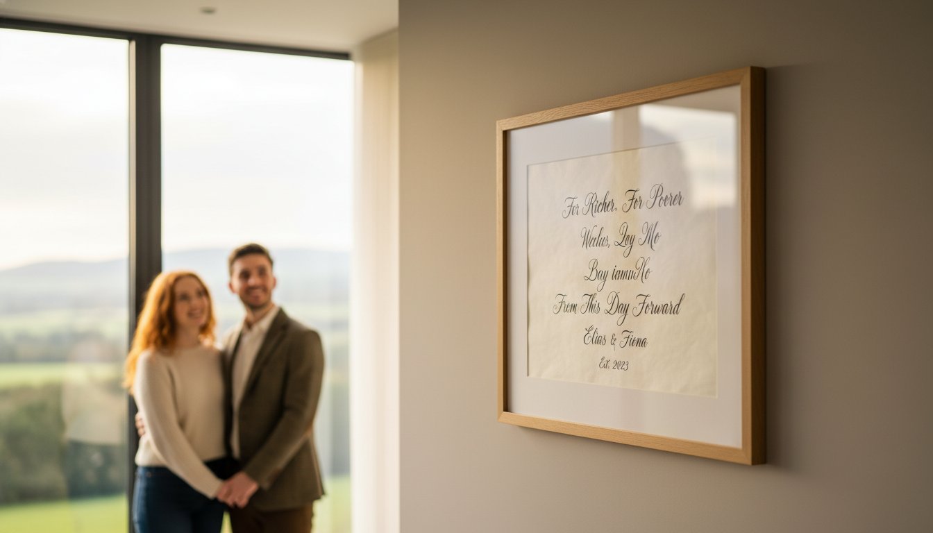 First Wedding Anniversary Paper Gift Framing: The Ultimate How-To Guide