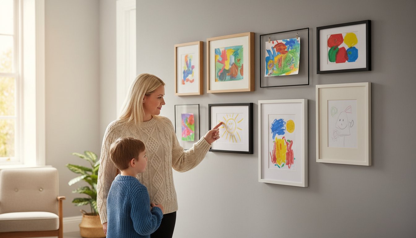 Framing Children's Artwork: 9 Creative Ideas to Cherish Their Masterpieces