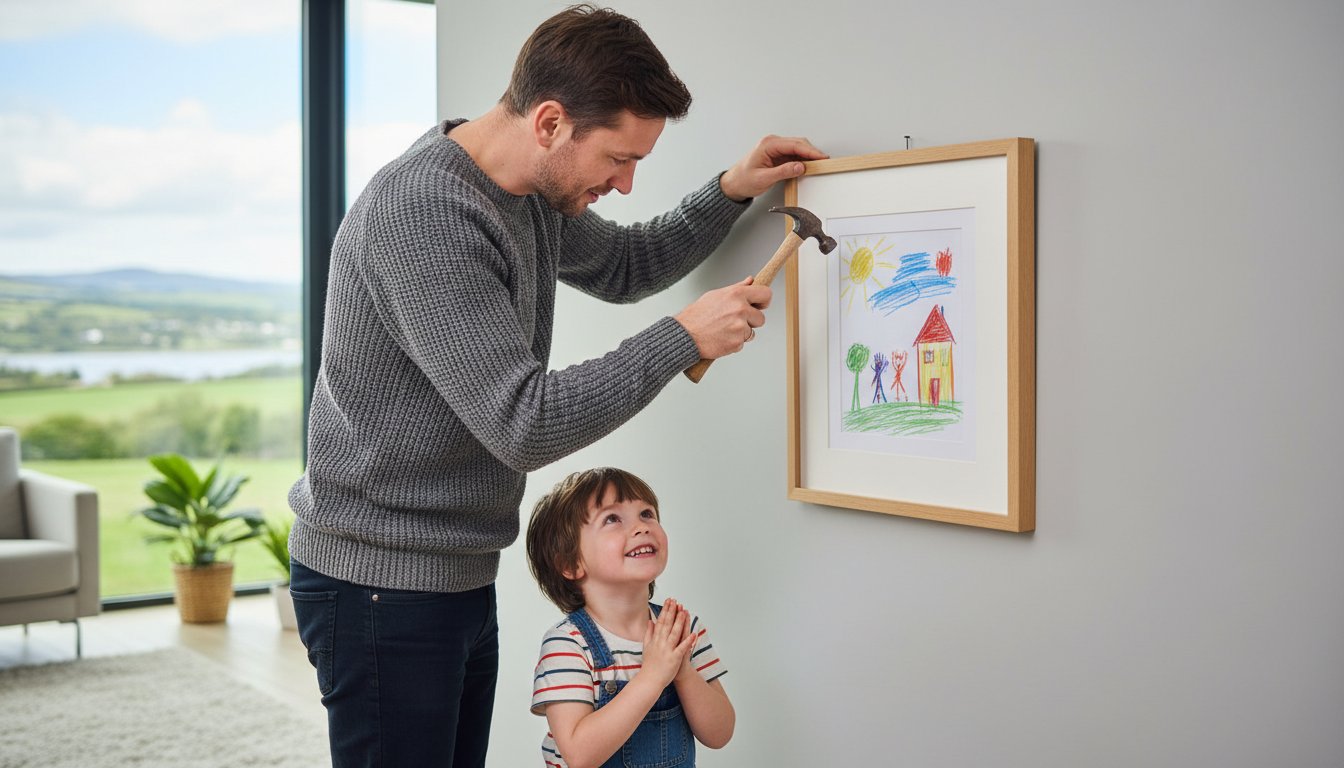 Framing a Child's First Drawing: A Parent's Guide to Preserving Memories