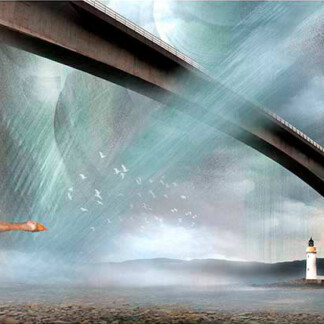 Skye Bridge with Geese