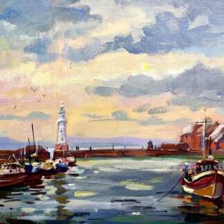 Newhaven Harbour, Late Afternoon