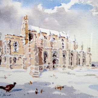 Rosslyn Chapel in Winter