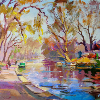 Springtime, Union Canal, Polwarth