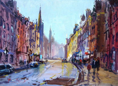 At the Top of the Royal Mile