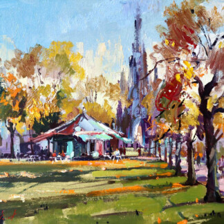 Autumn Sunshine-Princes Street Gardens
