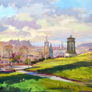 March Morning, Calton Hill, Edinburgh