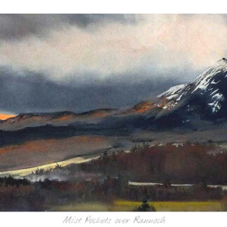 Mist Pockets over Rannoch