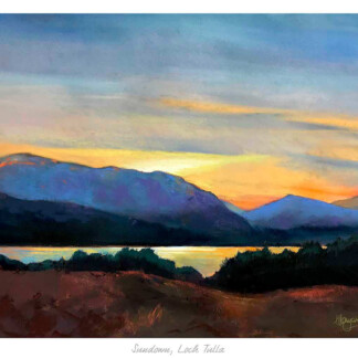 Sundown Loch Tulla