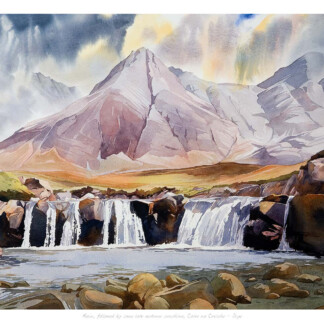 Rain, followed by some late autumn sunshine, Coire na Creiche, Skye