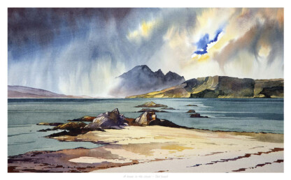 A break in the clouds, Ord beach