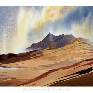A day for the fireside, Glen Sligachan, Skye