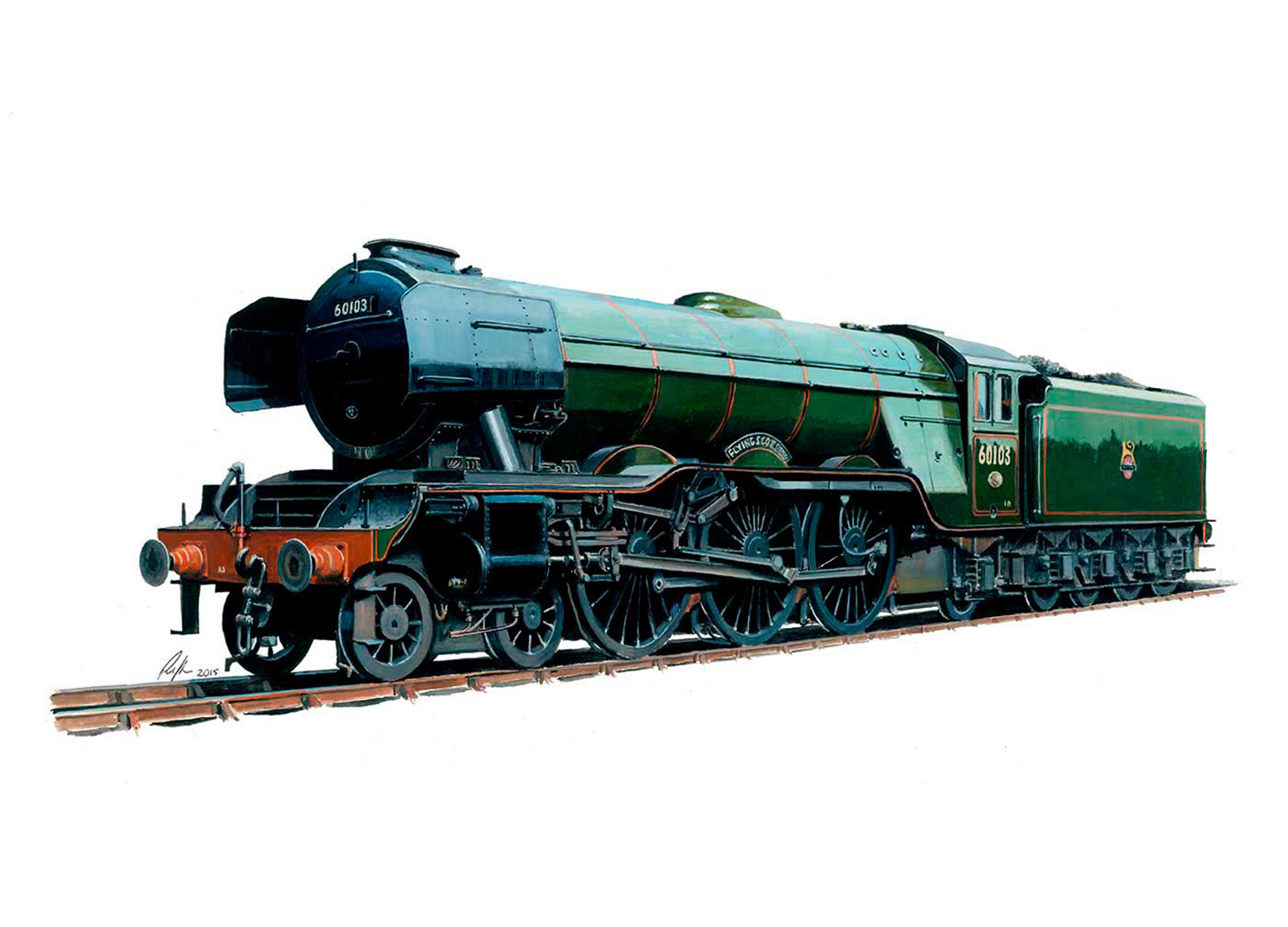 LNER A3 No 60103 Flying Scotsman built 1923 at Doncaster