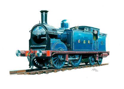 Caledonian Railway No 419 Built 1907 at St Rollox
