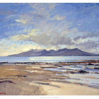 Evening Clouds over Rhum