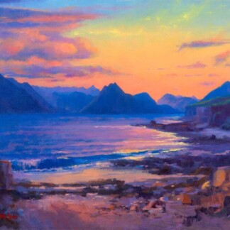 Image of Embers of the Cuillins, Elgol by Colin Robertson