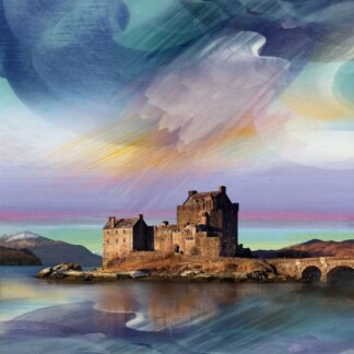 Image of Changing Light, Eilean Donan Castle  by Esther Cohen
