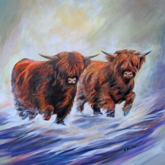 Image of Fun in the Snow by Hillary Barker