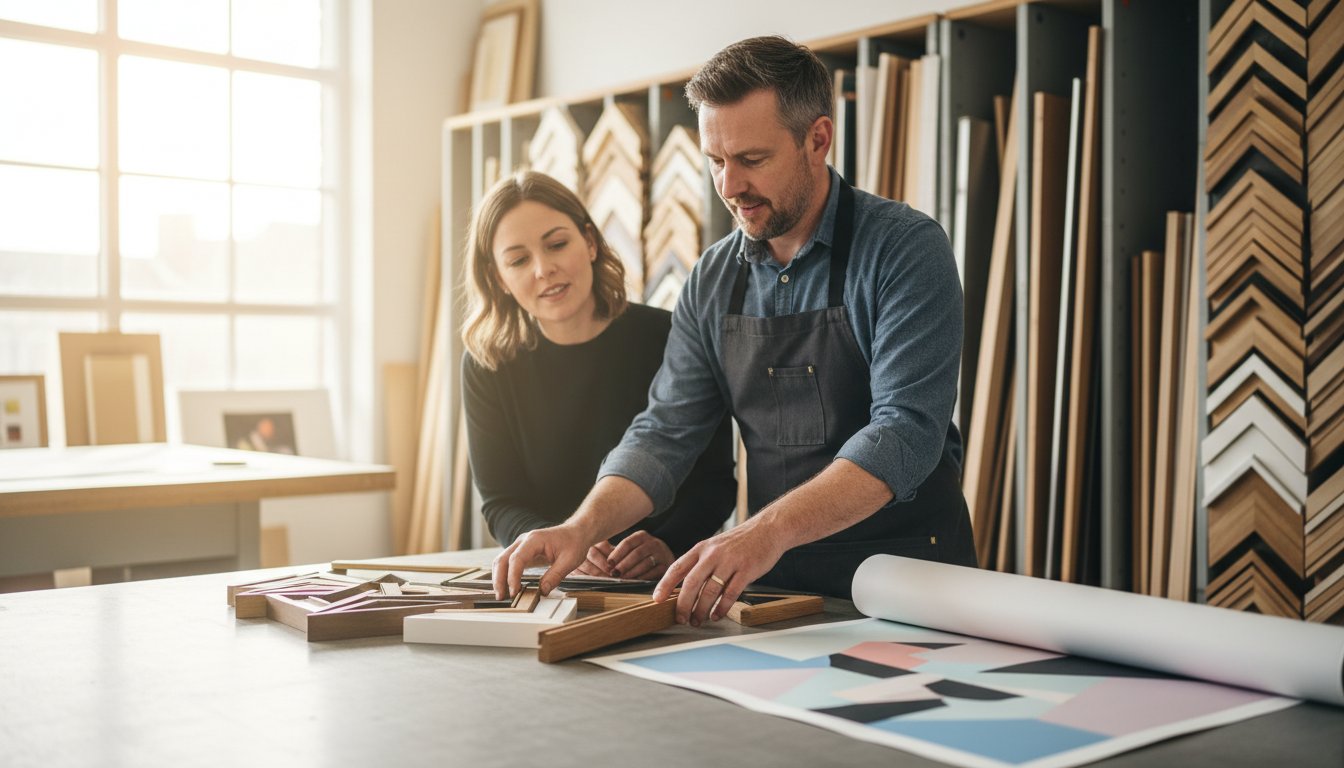 Get a Framing Consultation: Expert Guidance for Your Artwork