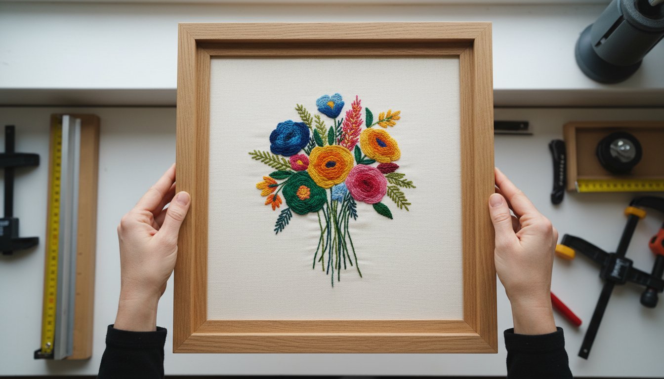 How to Frame Embroidered Work: A Professional Guide