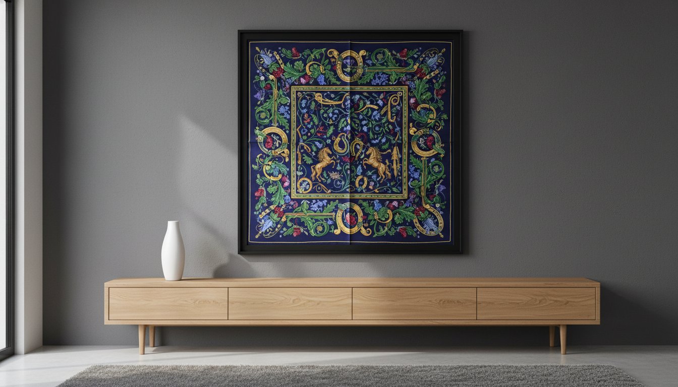 How to Frame a Silk Scarf: A Professional Guide