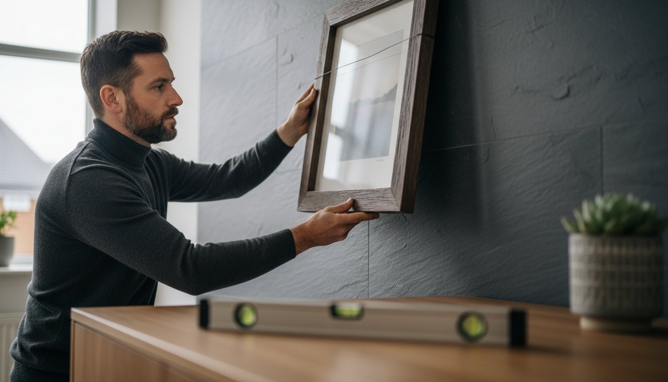 How to Hang a Heavy Picture Frame Safely and Securely