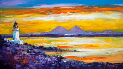 A Soft Dawnlight over Loch Indaal, Islay