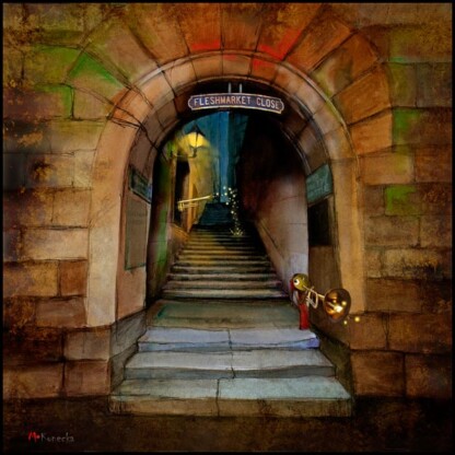 Way to the Castle (Edinburgh)