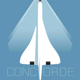 A graphic illustration of the Concorde aircraft, with text highlighting its speed and operational years from 1969 to 2003. By Peter McDermott