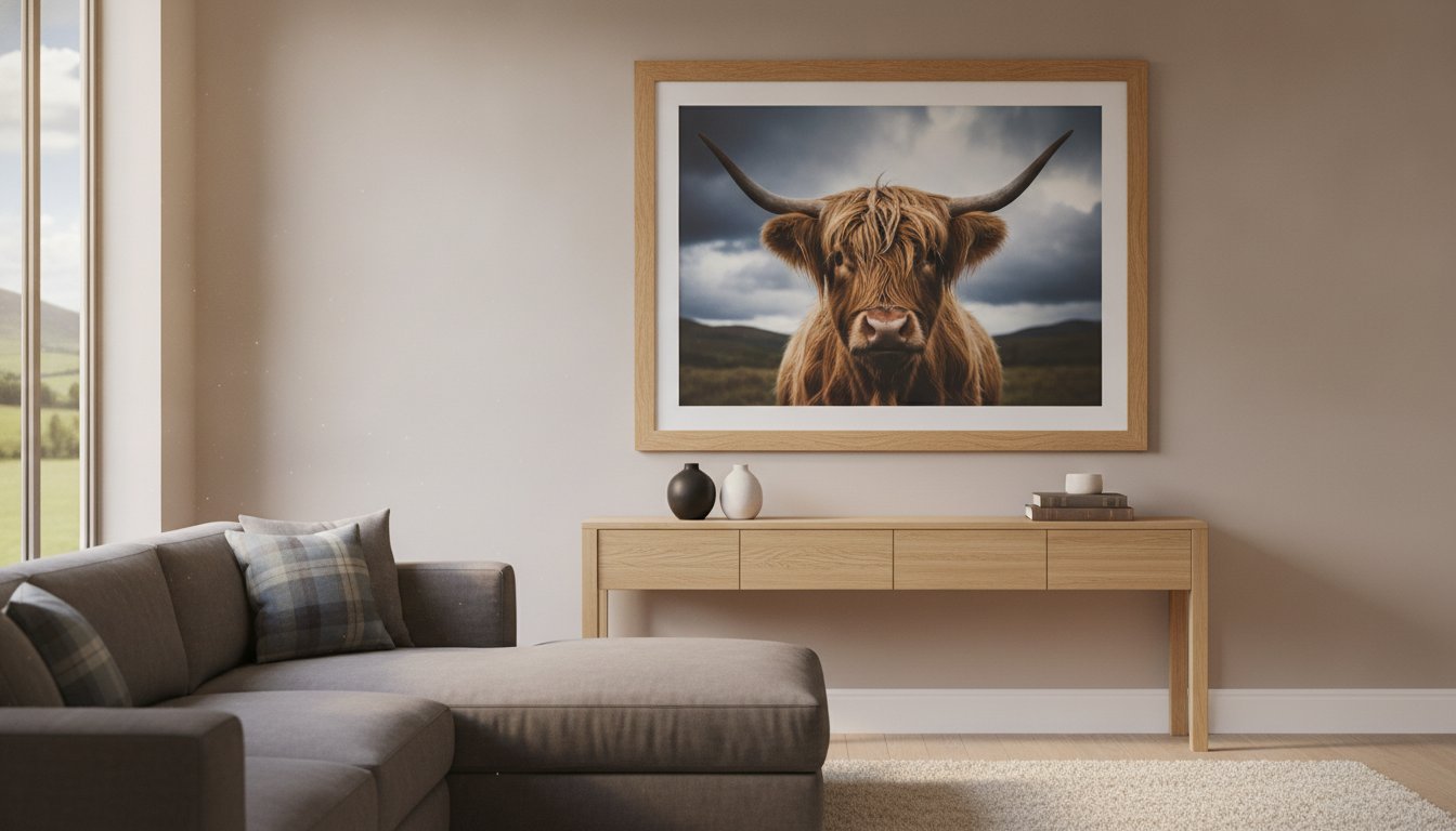 Premium Highland Cow Art Prints to Elevate Your Home