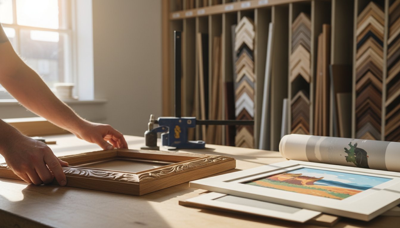 Professional Picture Framing in Birmingham | Bespoke Frames Delivered
