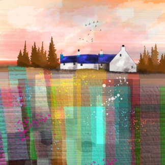 Image of Purple Cottage by Rikki O'Neill