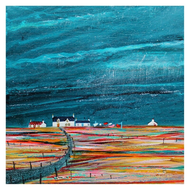 Image of South Uist, Cloud Burst by Nikki Monaghan