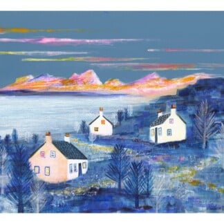 Image of Sunset, The Cuillins, Isle Of Skye by Nikki Monaghan