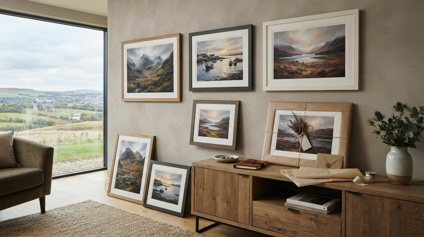 Scottish Art Gift Ideas: Framed Prints to Inspire