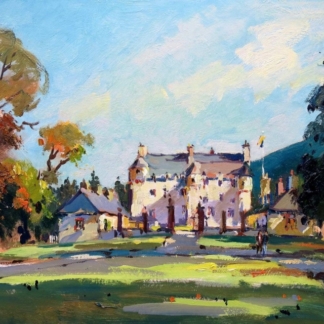 Image of Traquair House, Early Autumn by Josepth Maxwell Stuart