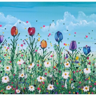 Image of Tulips Standing Tall by The Wee Deaf Artist