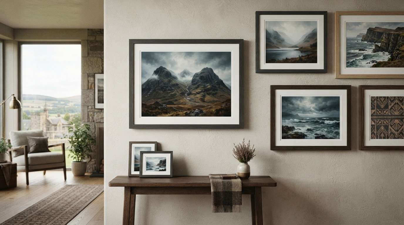 Unique Scottish Art Gifts: Timeless Framed Prints