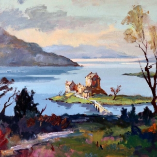 Image of View to Eilean Donan Castle by Josepth Maxwell Stuart
